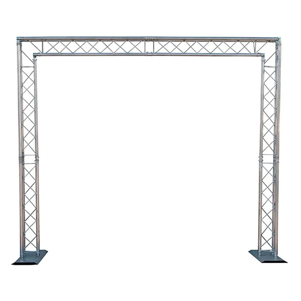 Global Truss 8 x 8-Foot Mobile DJ Goalie Post Truss System