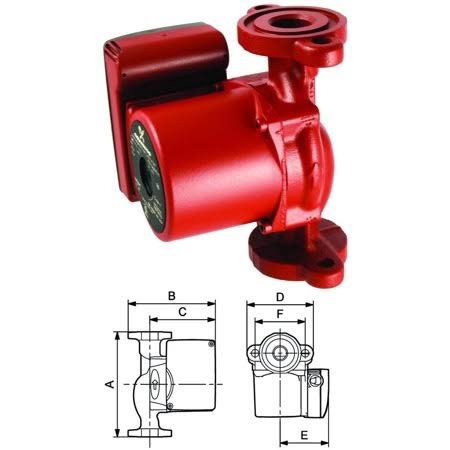 Grundfos 59896772 Single Phase Circulating Pump