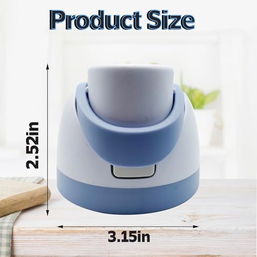 Replacement Cap for Owala Freesip,One Button Water Bottle Top Lid Compatible with Owala Cup 16oz 24oz 32oz 40oz, BPA-Free Replacement Lid Accessory for Owala Free Sip (Blue)