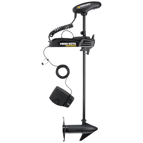 Minn Kota PowerDrive Bow-Mount Electric Trolling Motor, 45 Lb. Thrust, 48 in. Shaft, Freshwater
