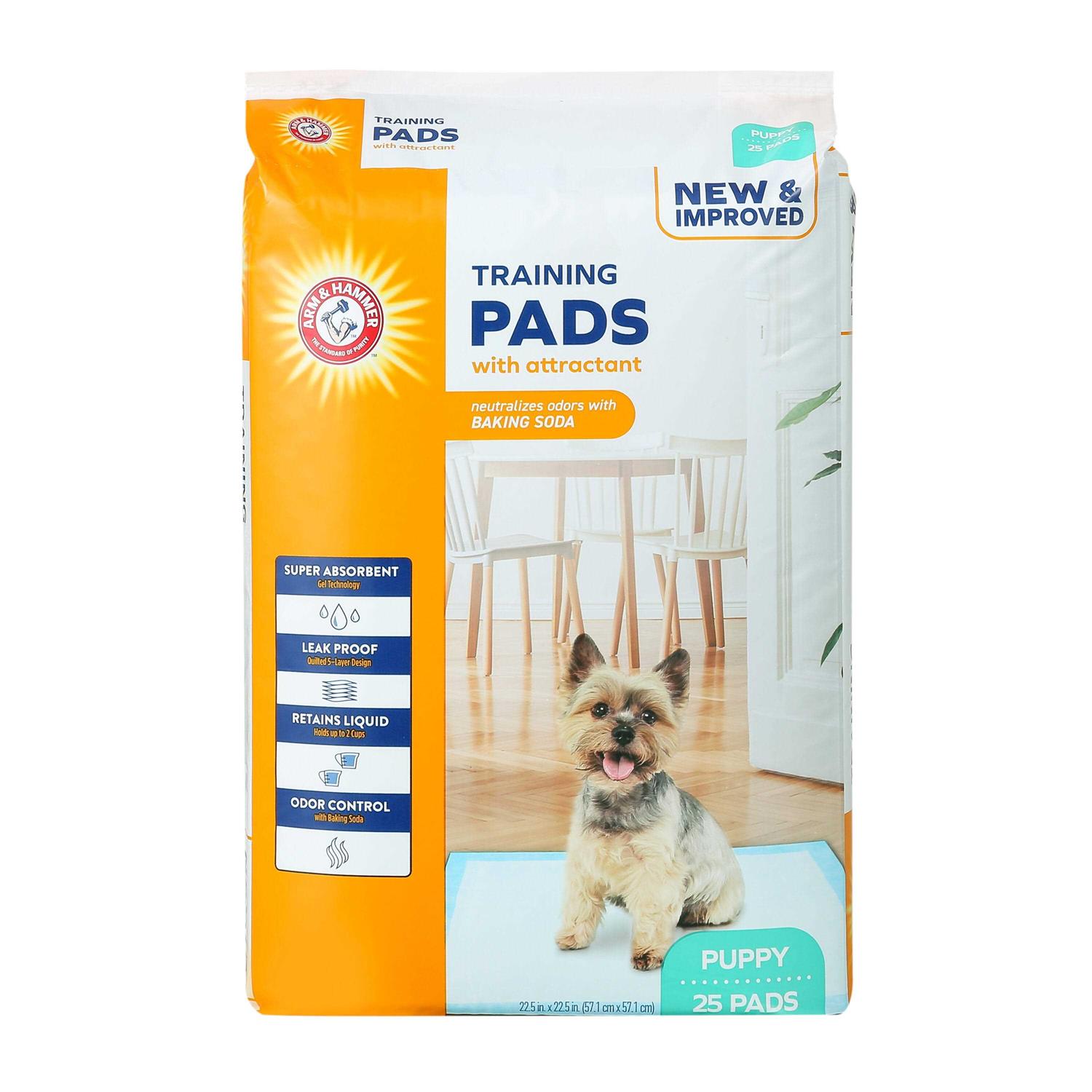 Arm & Hammer Dogs Puppy Training Pads with Attractant - Pet Supplies online store