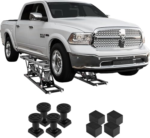 VEVOR Portable Car Lift - 7,000 LBS Capacity, 26.8