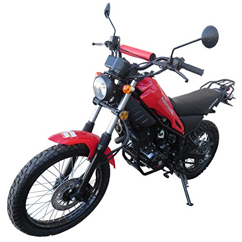 X-PRO 250cc Dirt Bike Pit Bike Adult Dirtbike 250cc Motorcycle Bike Street Bike (Blue)