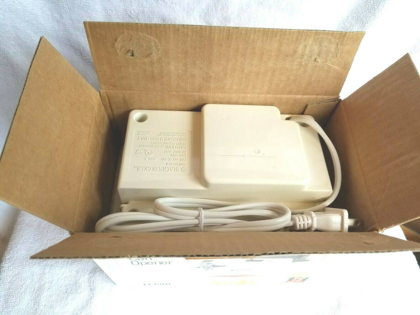 Black u0026 Decker Spacemaker Under Cabinet Electric Can Opener EC59D