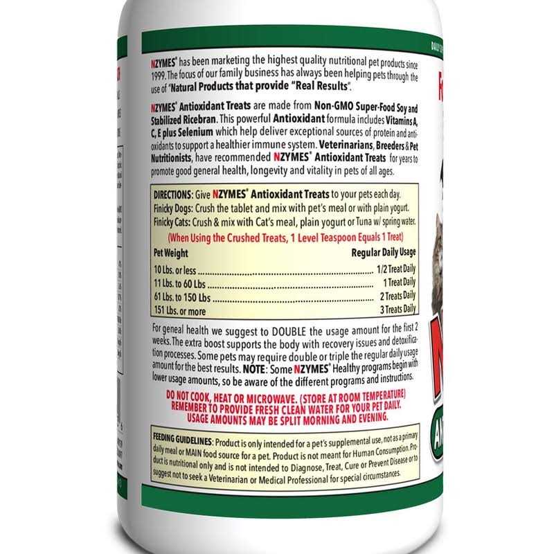 Nzymes Antioxidant Treats for Pets - Pet Supplies online store