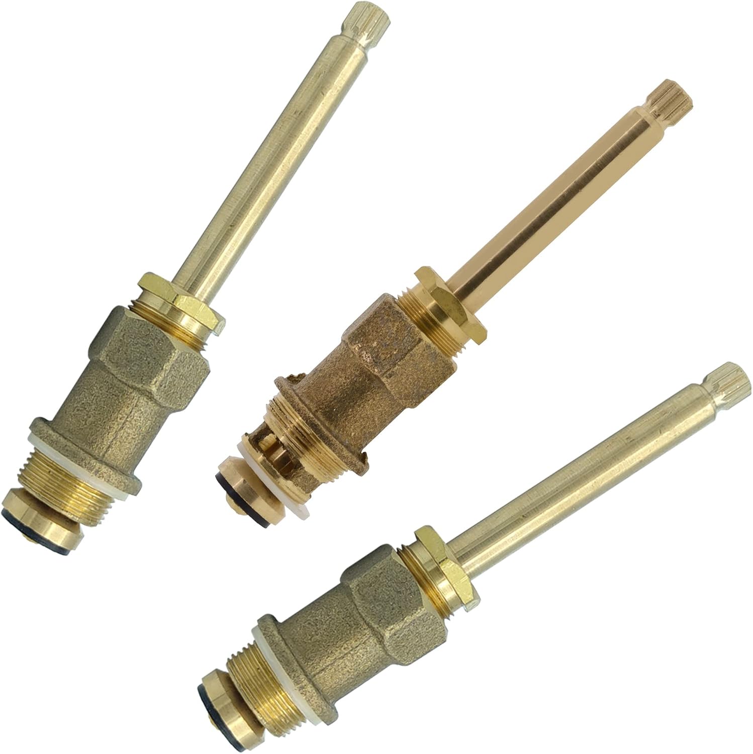 Bathtub and Shower Valve Repair Kit Replacement for Price Pfister Systems, For Remodeling Verve Handles, Easy Installation, Durable Construction, Polished Chrome Pack of 2