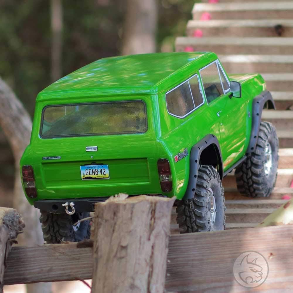Redcat Racing Gen8 V2 International Scout II 1/10 Scale Rock Crawler Scale Truck, Green, GEN8-V2-GREEN