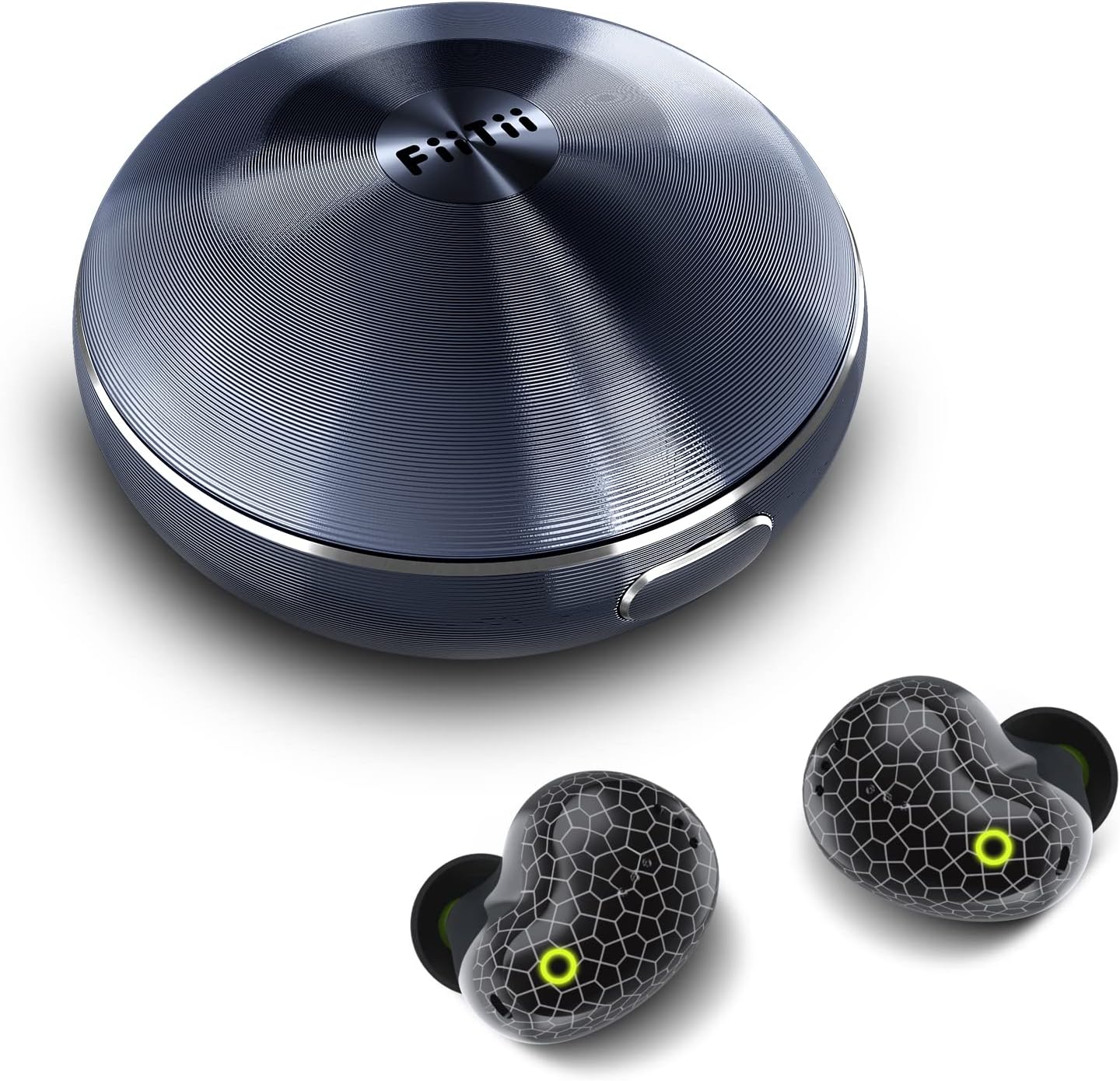 FiiTii by MIFO HiFiPods True Wireless Earbuds, Active Noise Cancelling Wireless Earbuds Bluetooth 5.2, APTX 6Mics ENC Noise Cancelling Headphones, IPX7 Water resistant in Ear Headphones, 70H Play Time