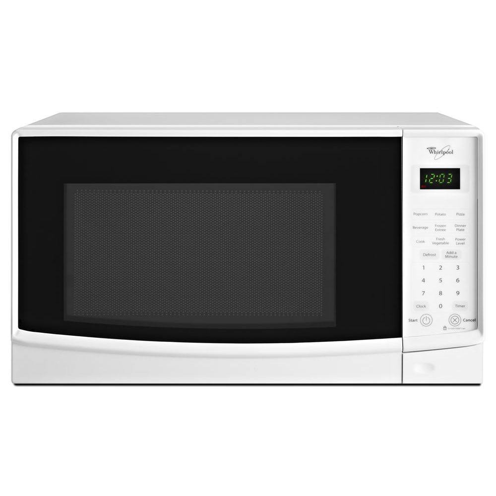 Whirlpool WMC10007AW 0.7 Cu. ft. Countertop White Microwave