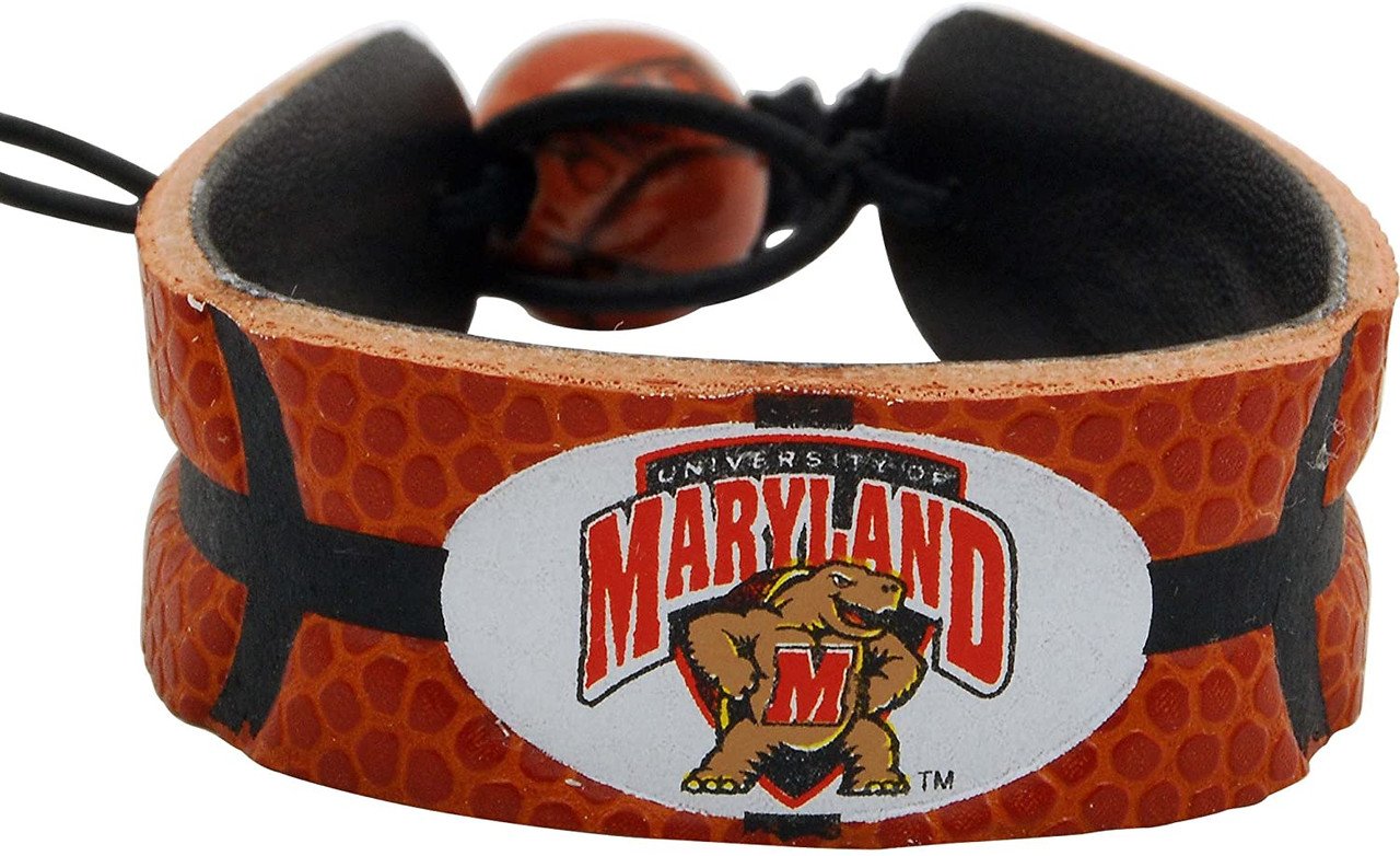 Maryland Terrapins Bracelet Classic Basketball