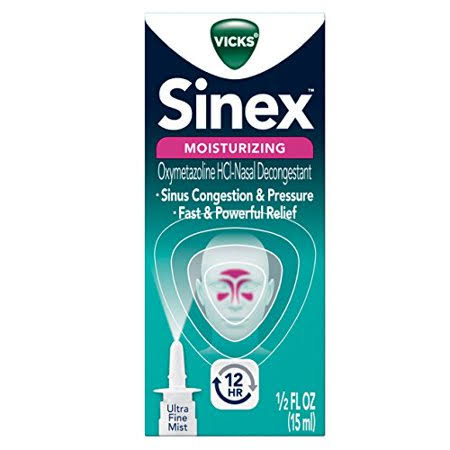 Vicks Sinex Moisturizing Nasal and Sinus Spray