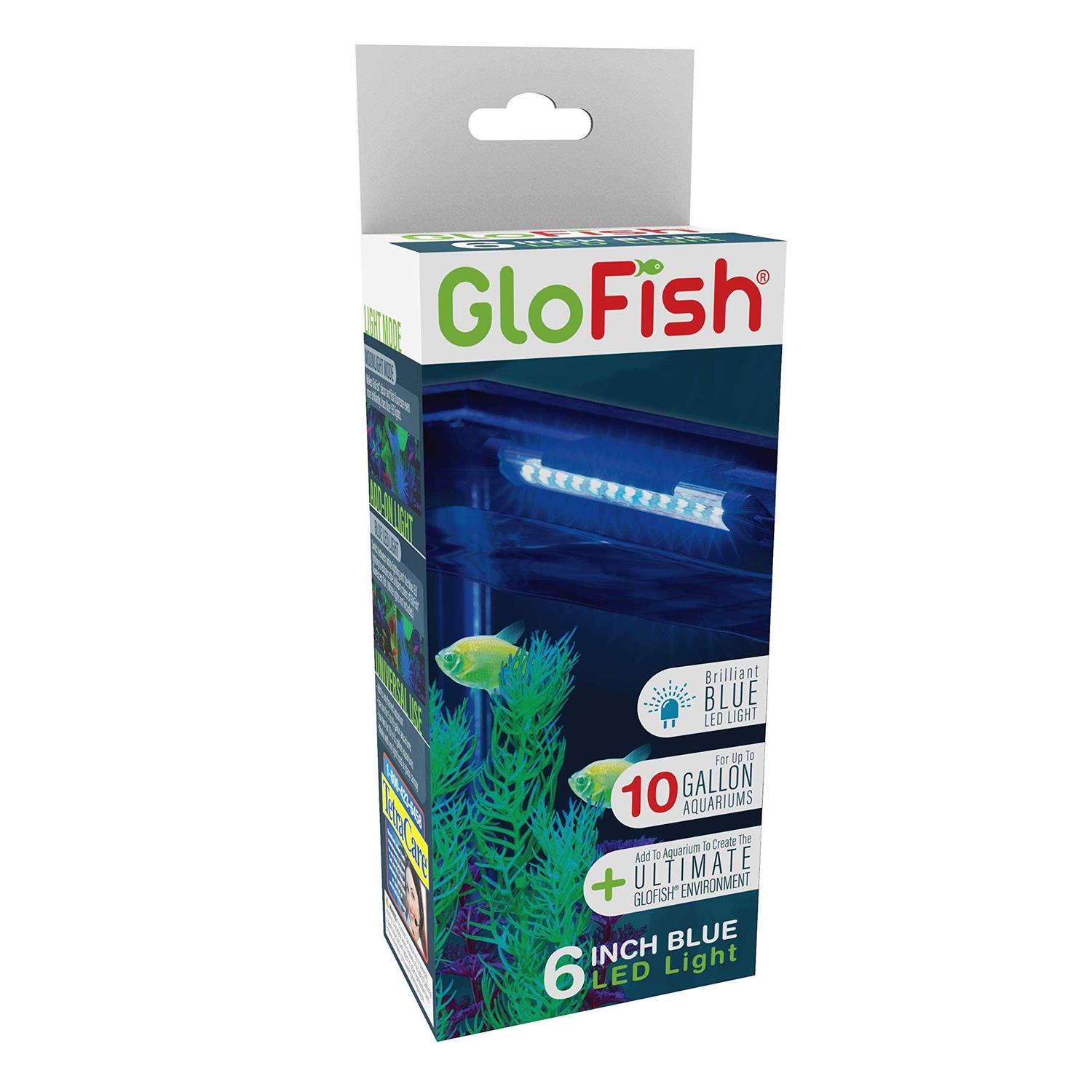 GloFish Tetra Care 6 inch Blue LED Aquarium Light - Pet Supplies online store