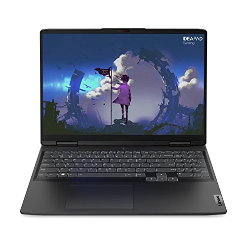 Lenovo IdeaPad Gaming 3 Laptop: Ryzen 5 5600H, RTX 3050 Ti, 256GB SSD, 8GB RAM, 15.6'' Full HD 120Hz Display, Windows 11 Black
