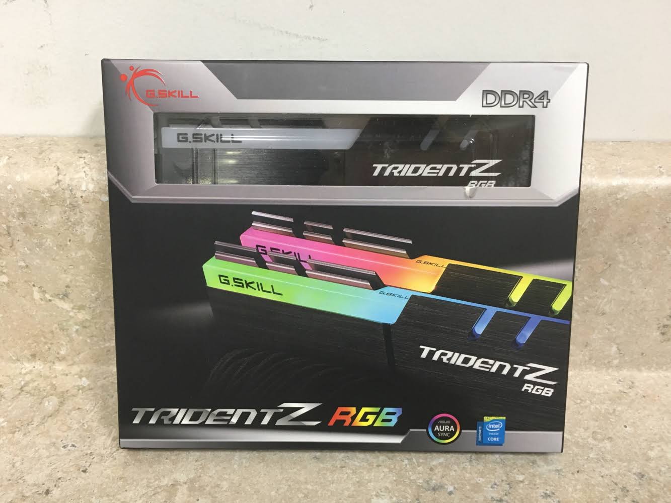 G.SKILL TridentZ RGB Series 16GB (2 x 8GB) 288-Pin 3600MHz (PC4 28800) Desktop Memory Model F4-3600C17D-16GTZR
