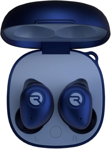 Raycon Fitness Bluetooth True Wireless Earbuds with Built in Mic 56 Hours of Battery, IPX7 Waterproof, Active Noise Cancellation, Awareness Mode, and Bluetooth 5.3 (Black)