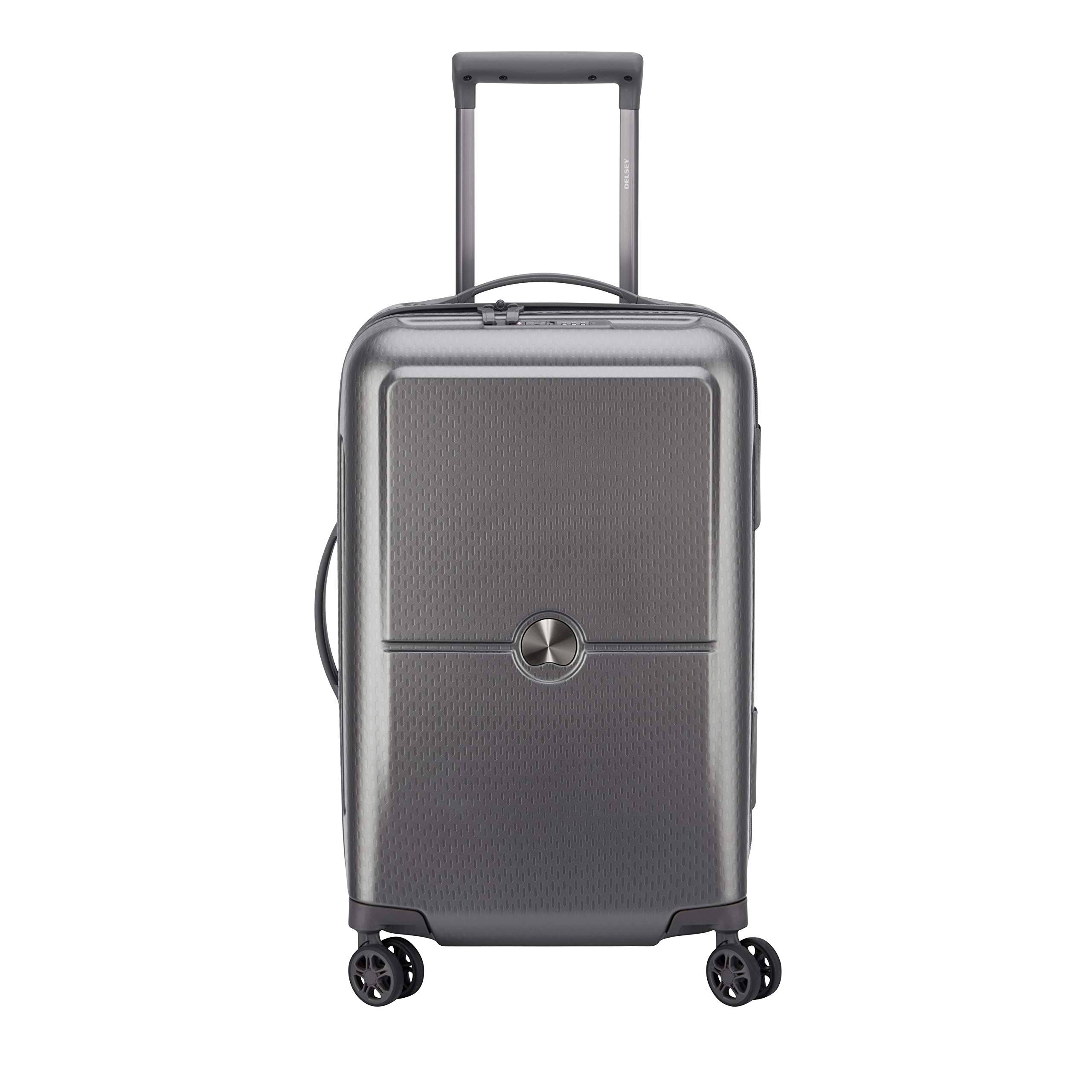 Delsey Silver Turenne International Spinner Carry on