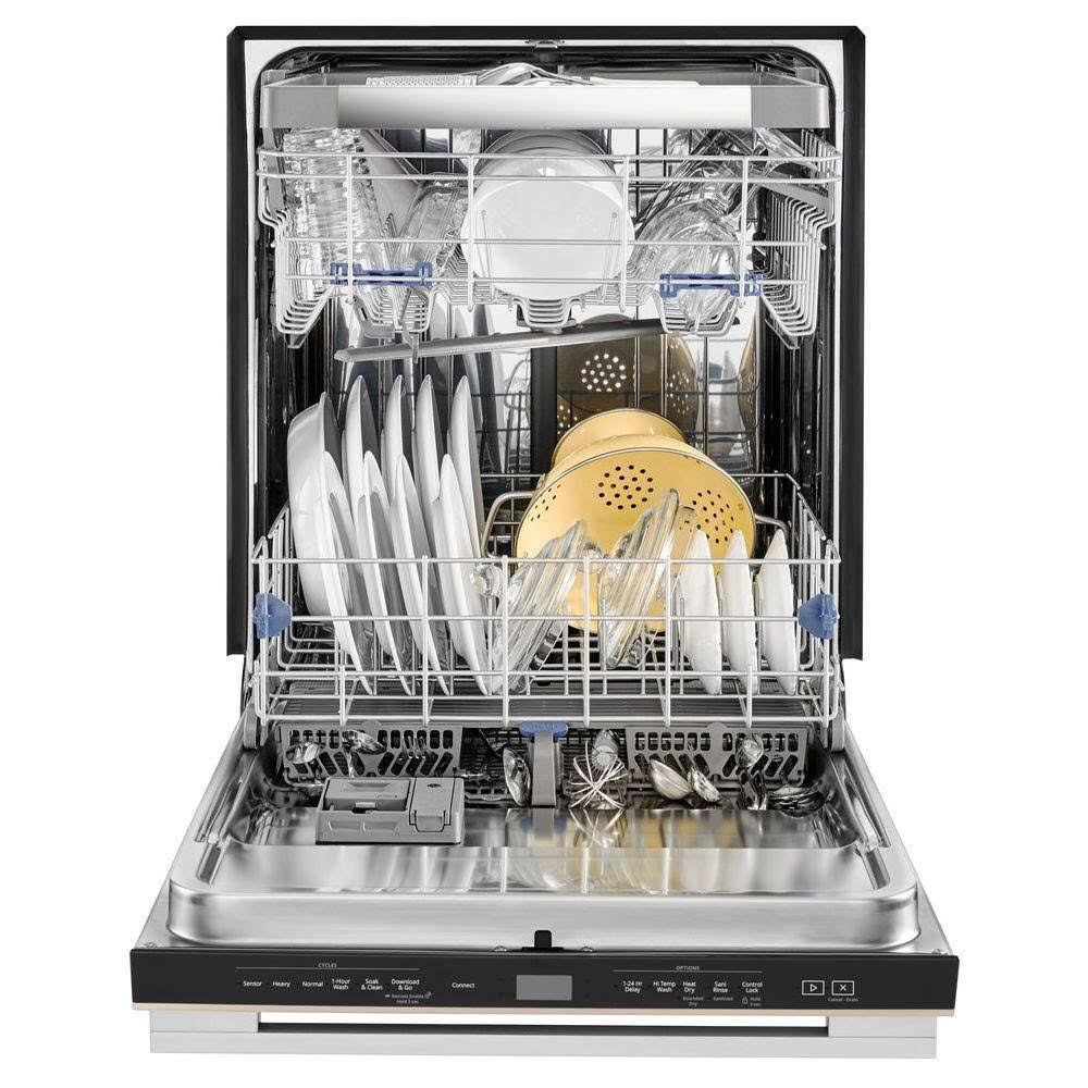 Whirlpool WDTA75SAHN 23.9x22 Built-in Dishwasher - Sunset bronze