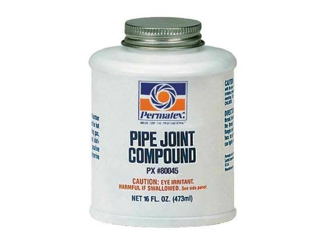 Permatex 80045 Pipe Joint Compound,16 oz.,Black