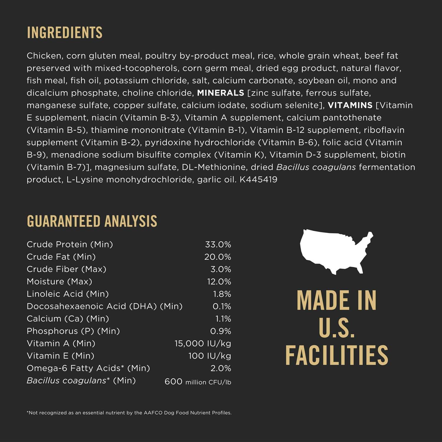 Purina Pro Plan Puppy Small Breed Chicken & Rice Formula Dry Dog Food - Pet Supplies online store