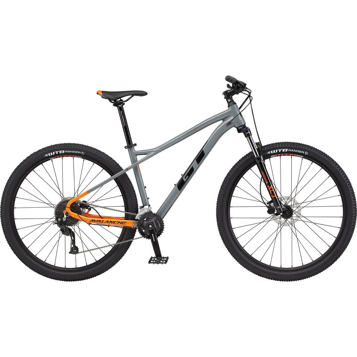 GT Avalanche Sport Hardtail Bike (2021) Small Gray Hard Tail Mountain Bikes