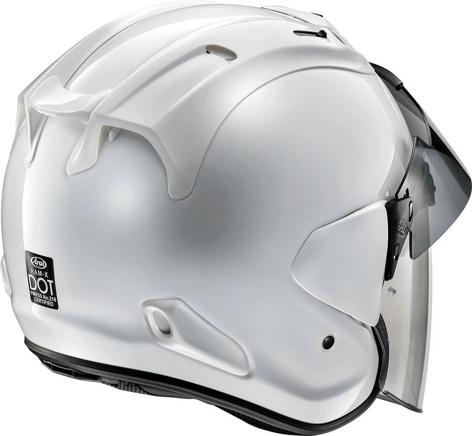 Arai Ram-X Solid Open Face Motorcycle Helmet (M2020D) Diamond White XS