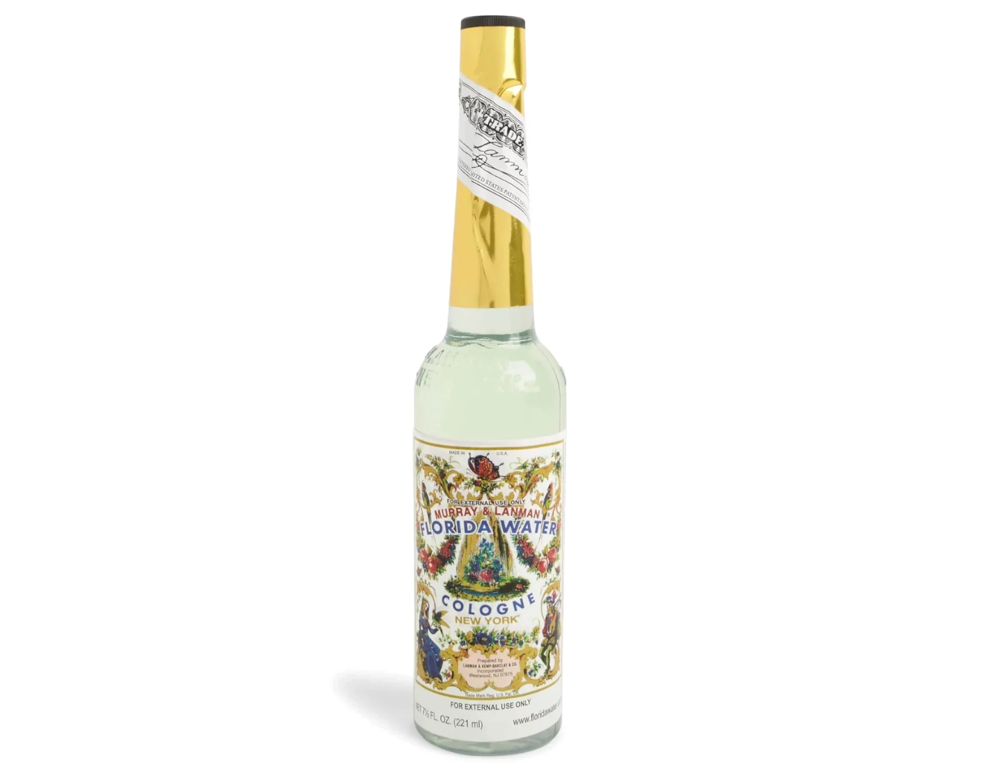 Murray & Lanman Florida Water Cologne New York (Plastic Bottle), 7.5 oz. - Pack of 5