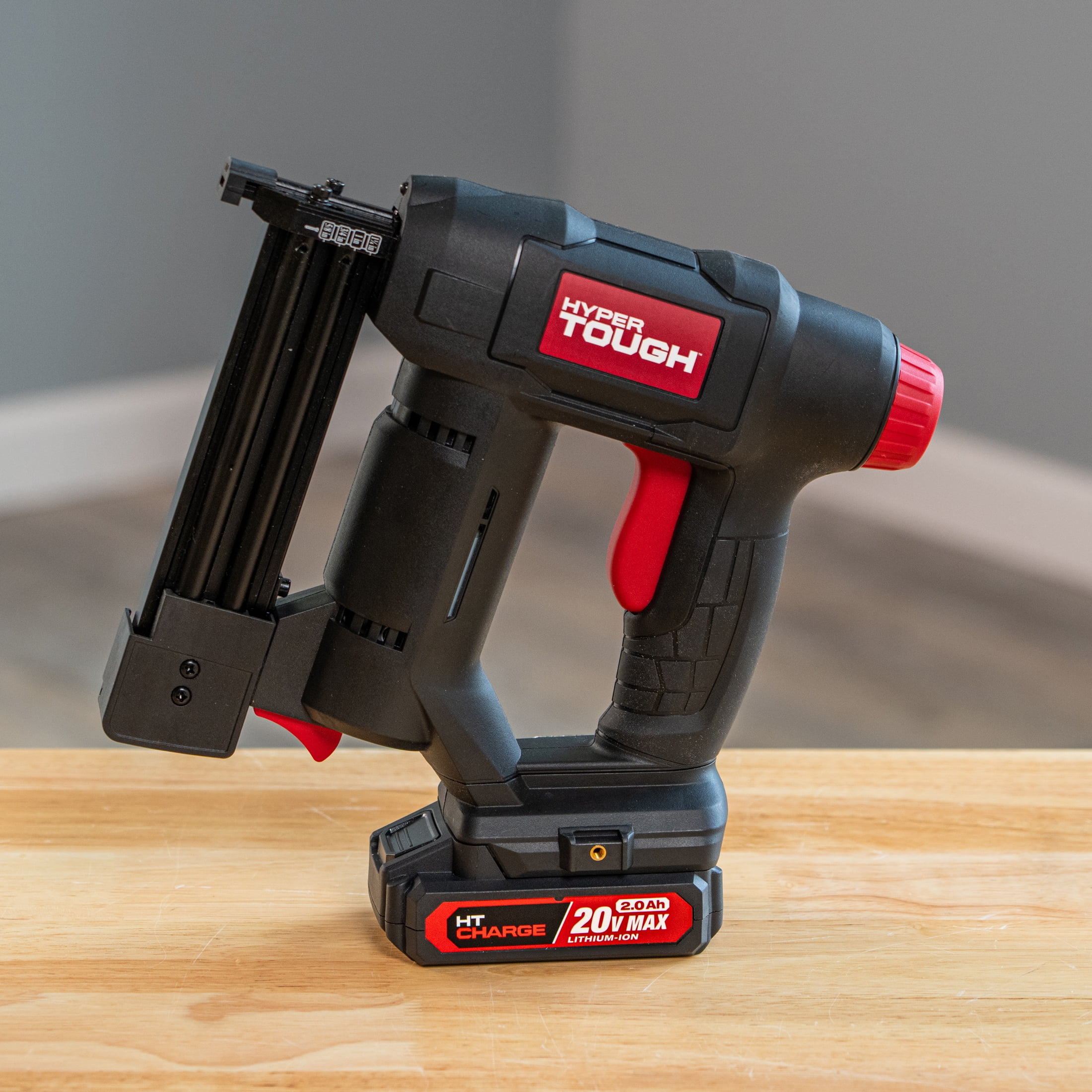 Hyper Tough 20V Brad Nail Gun and Stapler. 2.0Ah Lithium-ion Battery Powered, 25004.1 - Radiant Selections