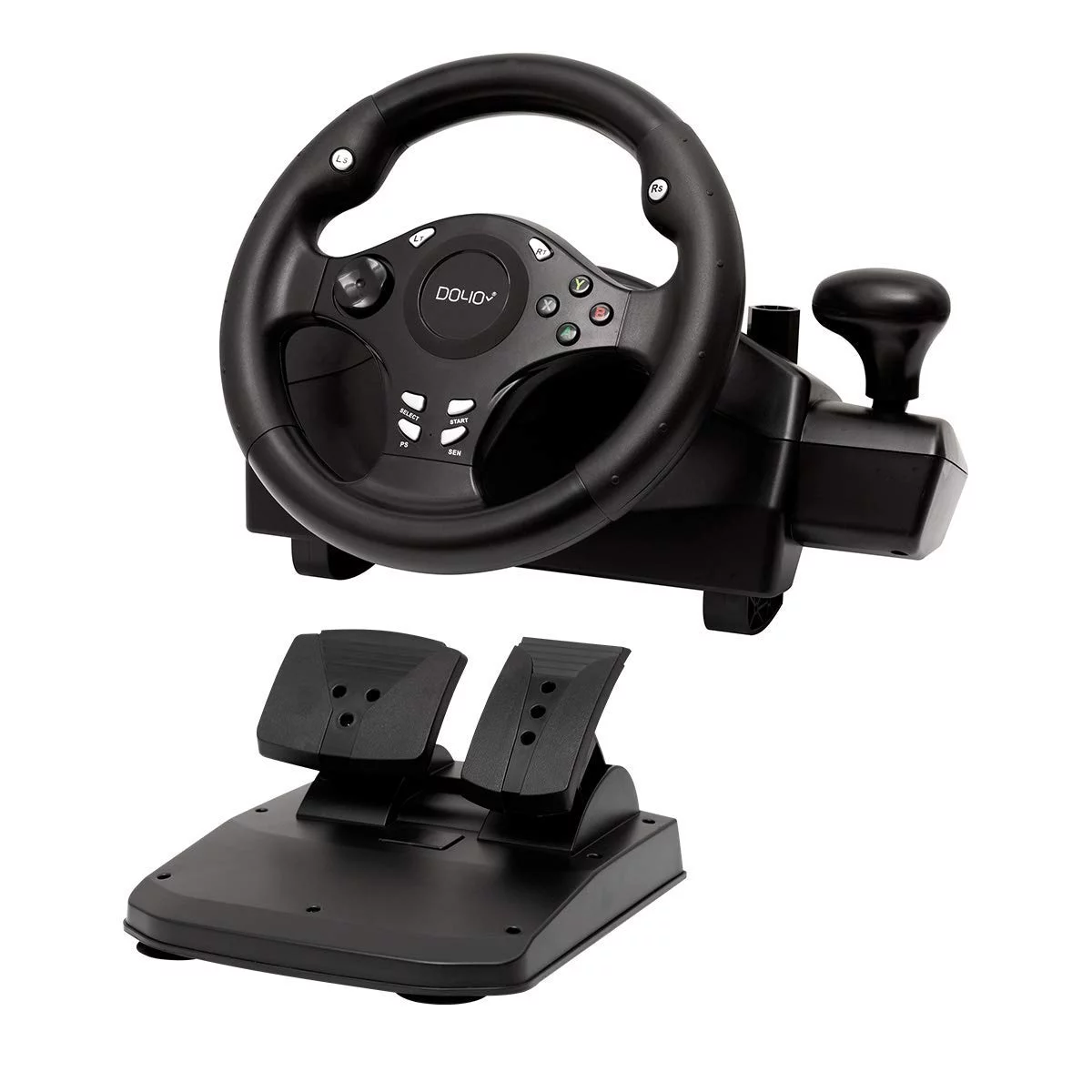DOYO R270 PC Racing Wheels, 270 ° Gaming Video Racing Games Steering Wheel