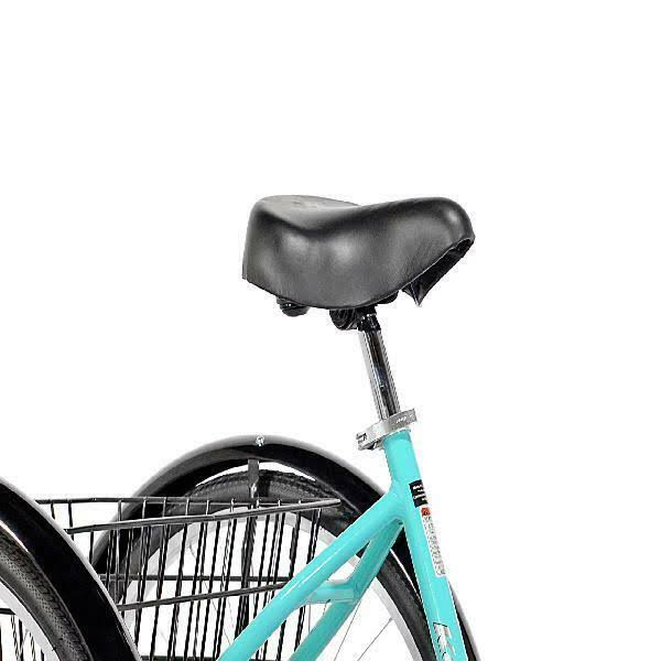 Kent 26 inch Monterey Folding Adult Trike, Aqua