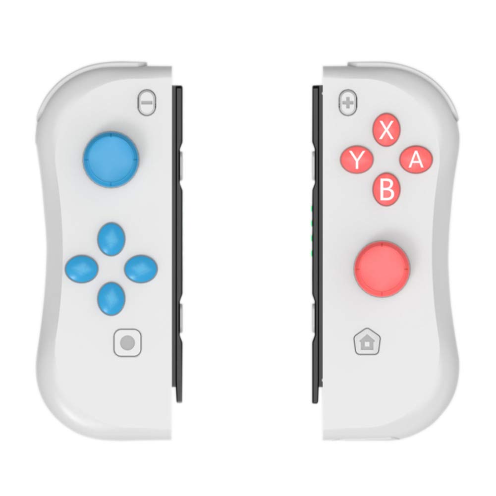 Aosai for NS Switch Joy Pad Controllers - Left and Right Controllers Compatible for Nintendo Switch Console as a Joy Con Controller Replacement (Light Gray)