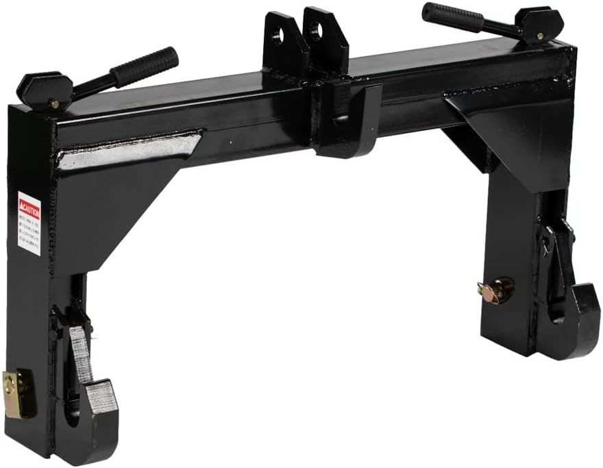 Titan Attachments Category 2 Quick Hitch 3 Point Powder Coated Steel
