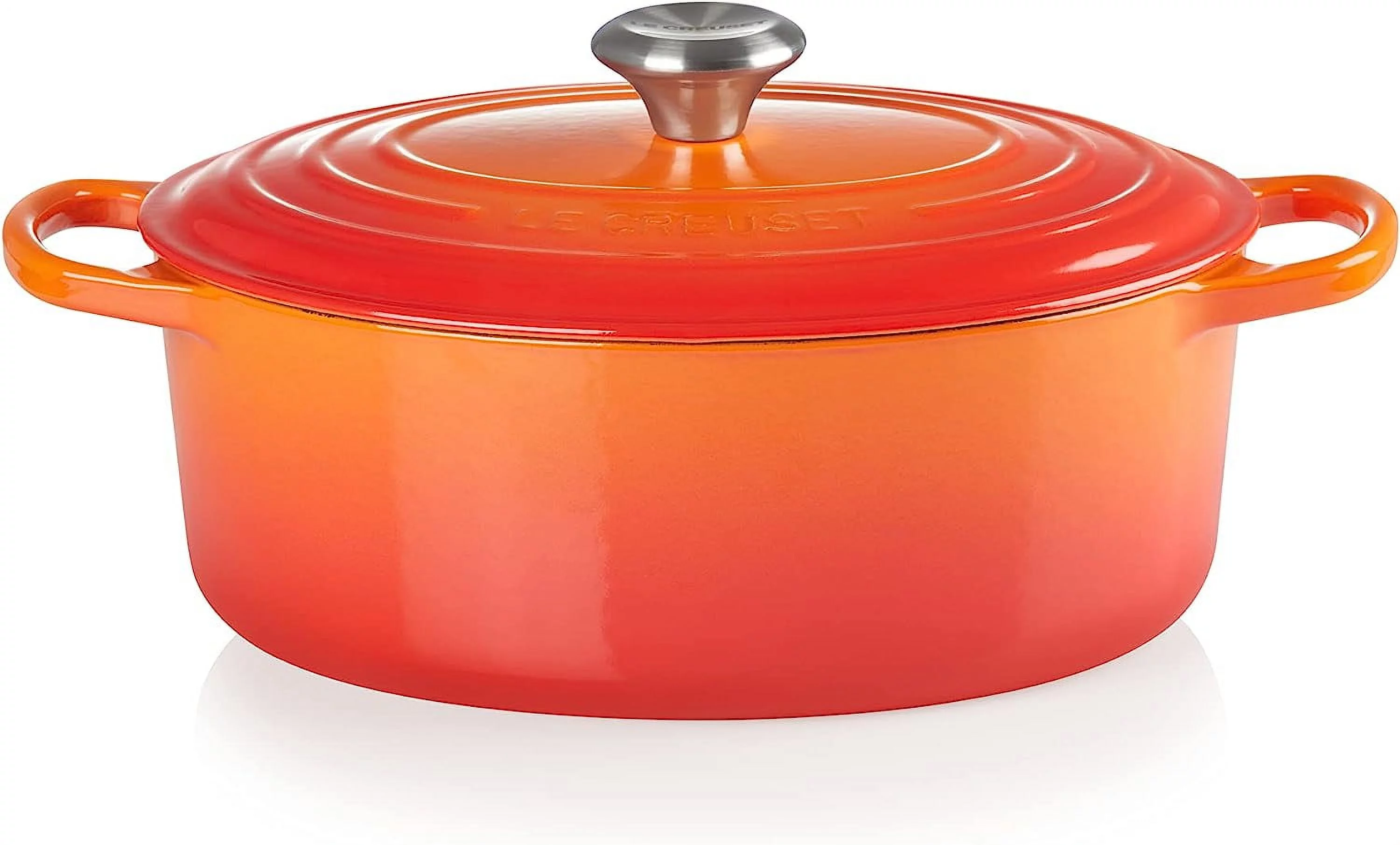 Le Creuset Signature 5 qt. Oval Dutch Oven in Flame