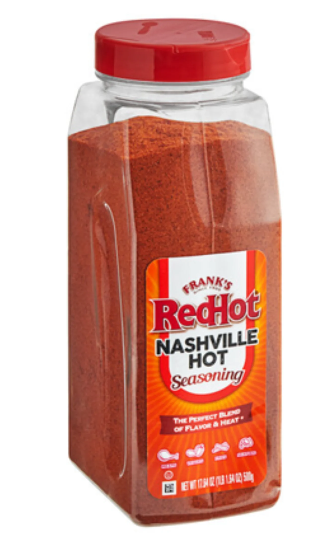 Frank's RedHot Seasoning, Nashville Hot  17.64 oz, Pack of 1