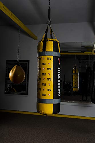 TITLE Boxing Greatest Heavy Bag Ever - Boxing Bag, Heavy Bag, Hanging Boxing Bag, Punching Bag, Kickboxing Bag, Boxing Punching Bag, Boxing Equipment
