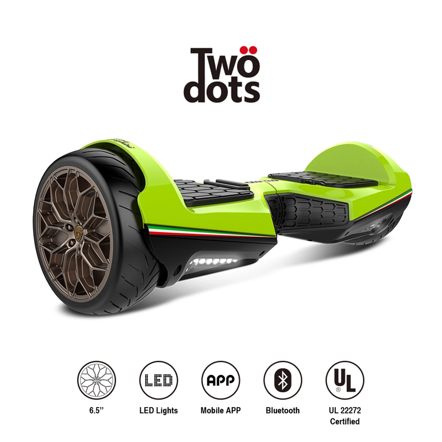 Two Dots HoverBoard Self Balance Sport Board 6.5