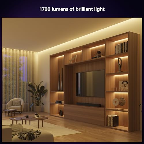 Philips Hue Bluetooth Smart Lightstrip Plus 1m/3ft Extension (No Plug), (Voice Compatible with Amazon Alexa, Apple Homekit and Google Home), White