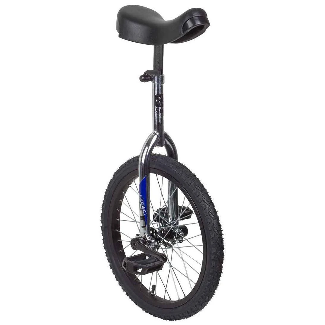 Sun 18 inch Classic Chrome/Black Unicycle by Sun Bicycles
