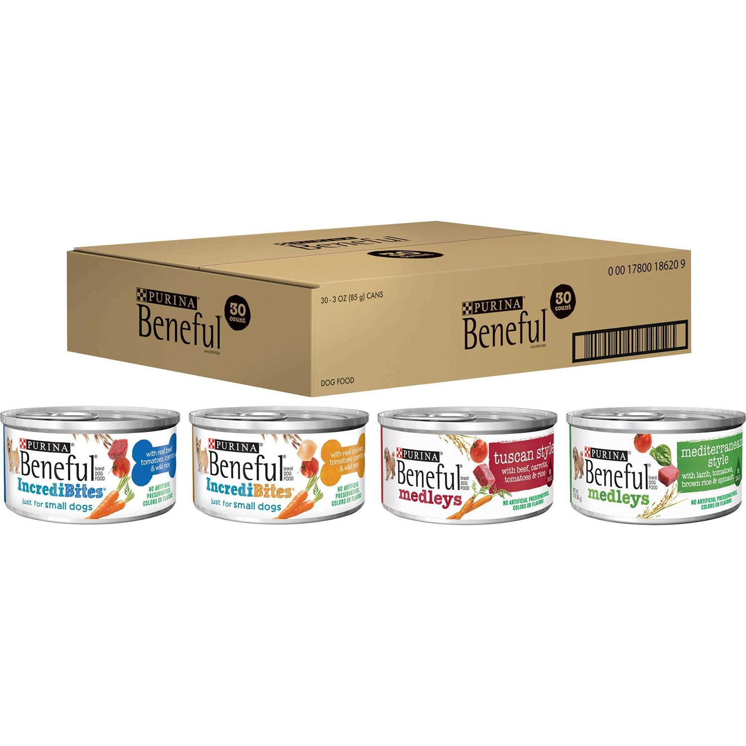 Purina Beneful Wet Dog Food Variety Pack - Pet Supplies online store
