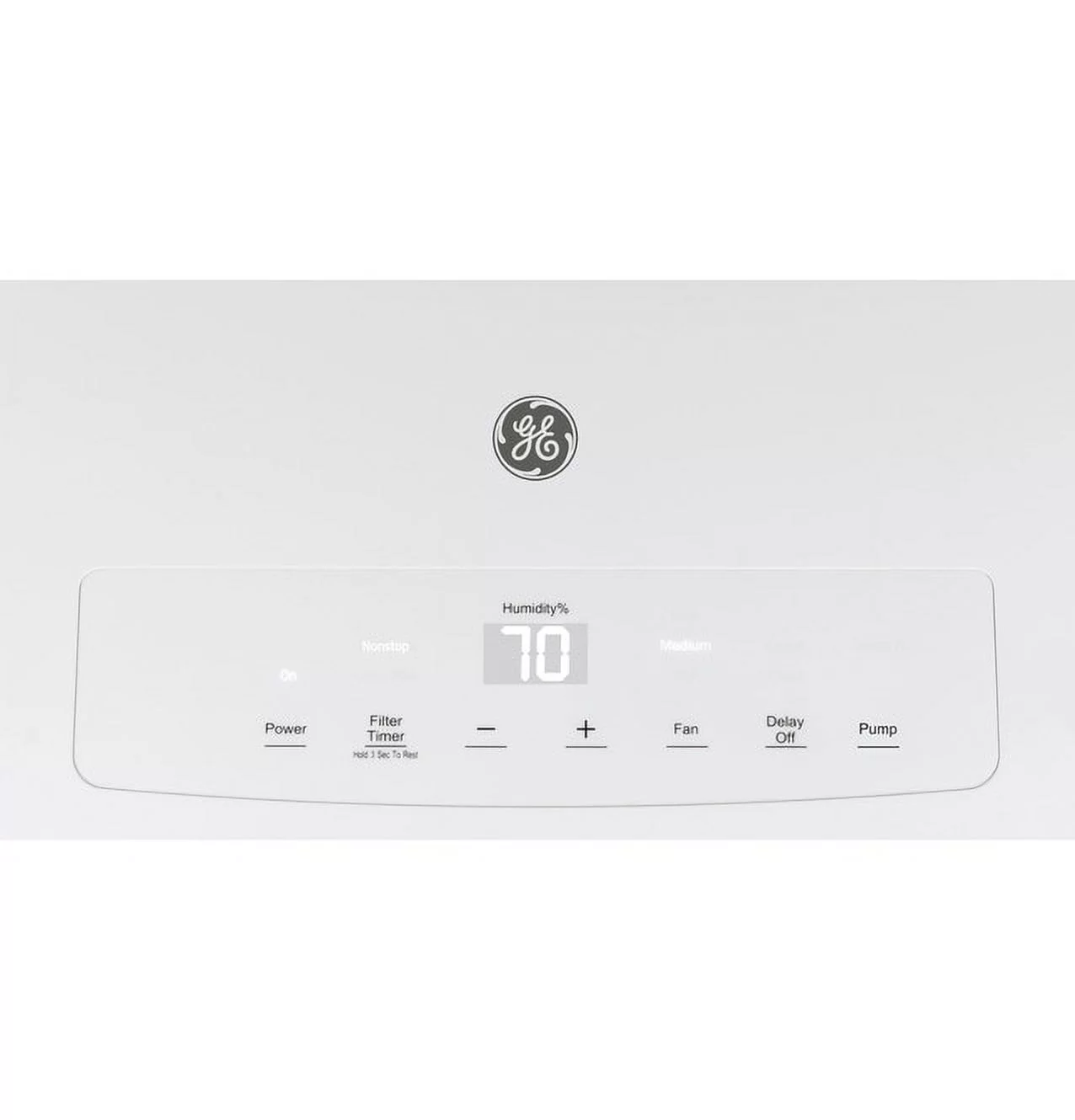 GE 70-Pint Energy Star Dehumidifier with Built-In Pump