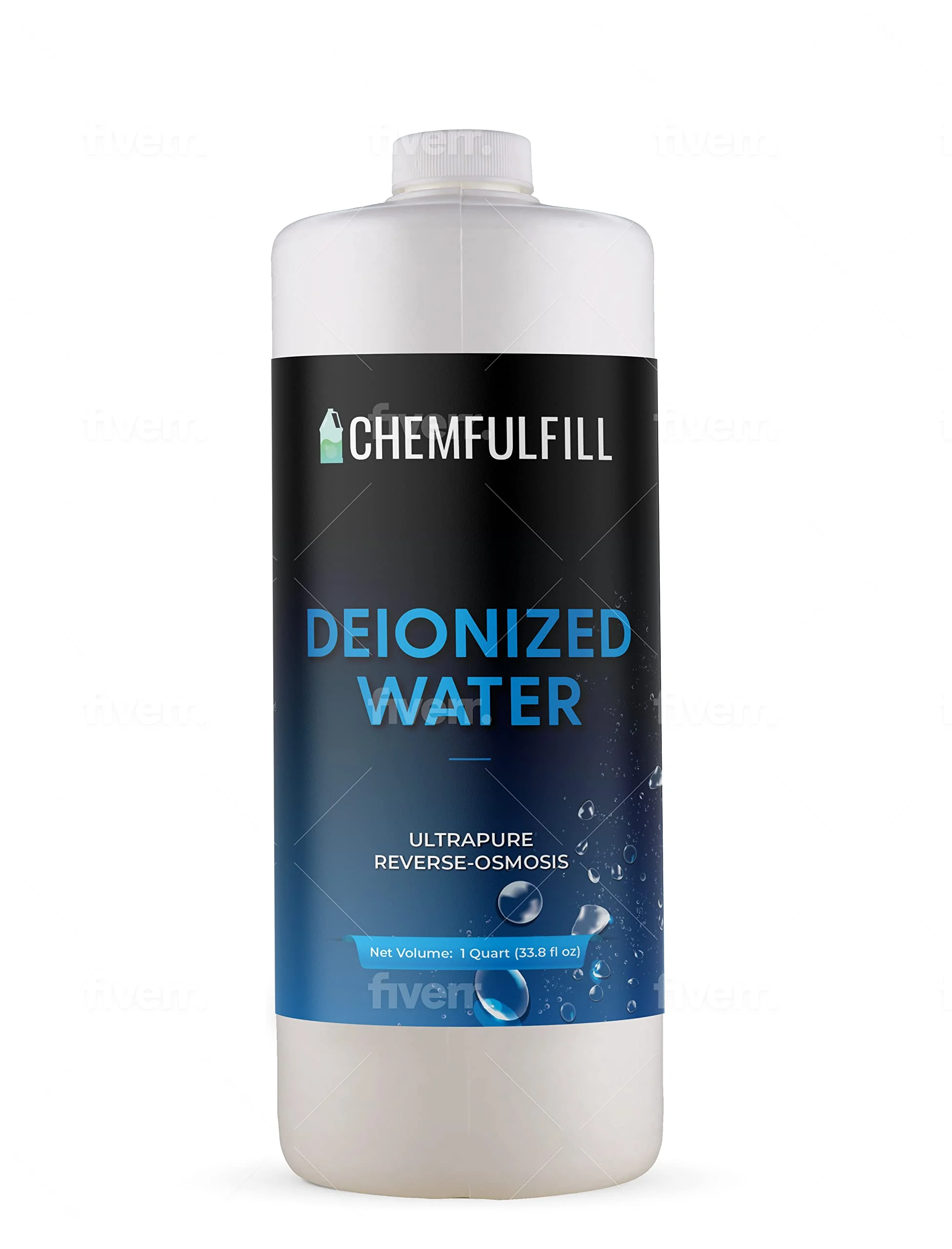 Chemfulfill Deionized Water � Ultrapure �Ion Removed� Water (Gallon (128 fl oz))