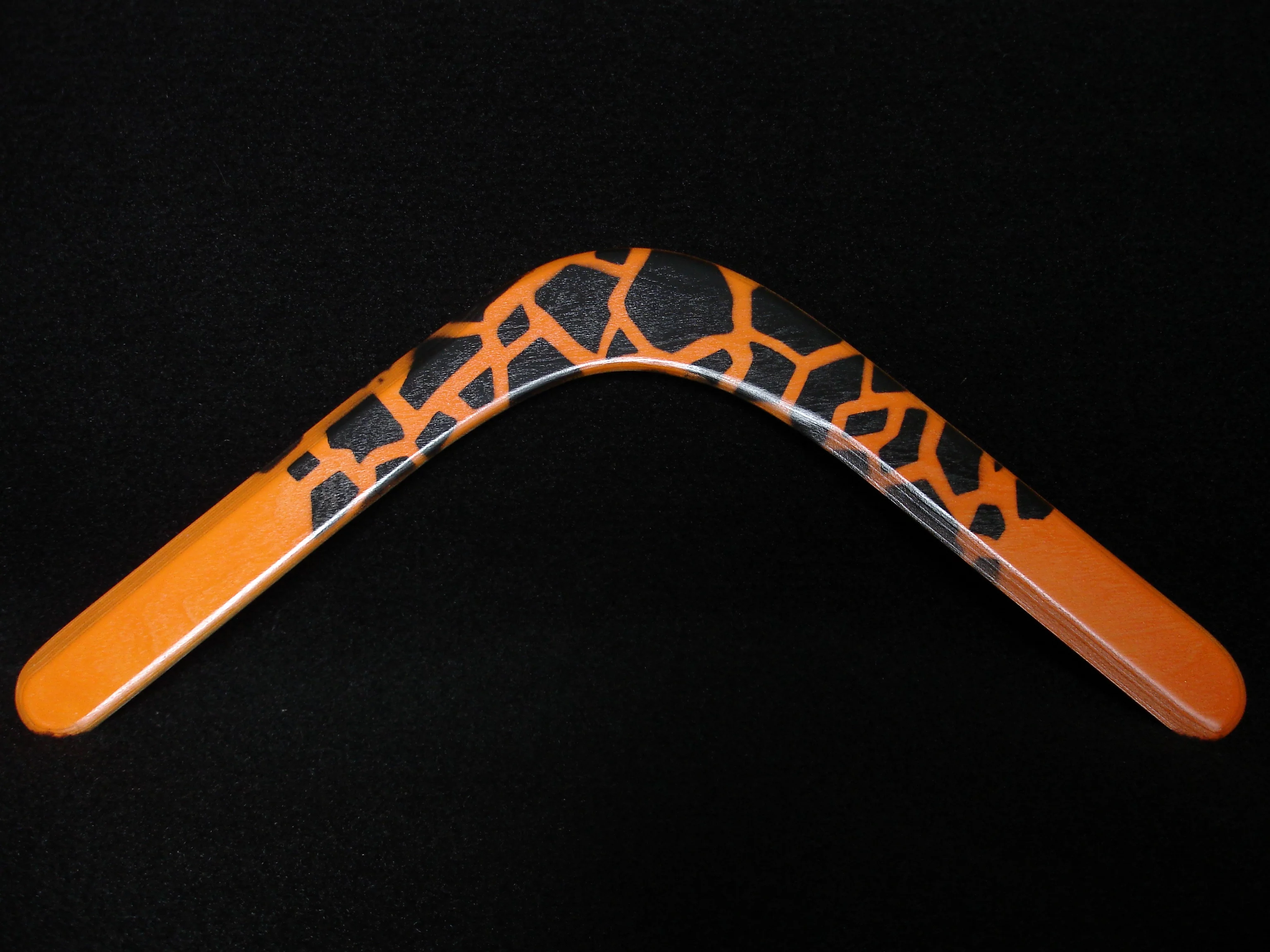 Flamarang boomerang TY Tasmanian Tiger handcrafted  Boomerangs by Vic