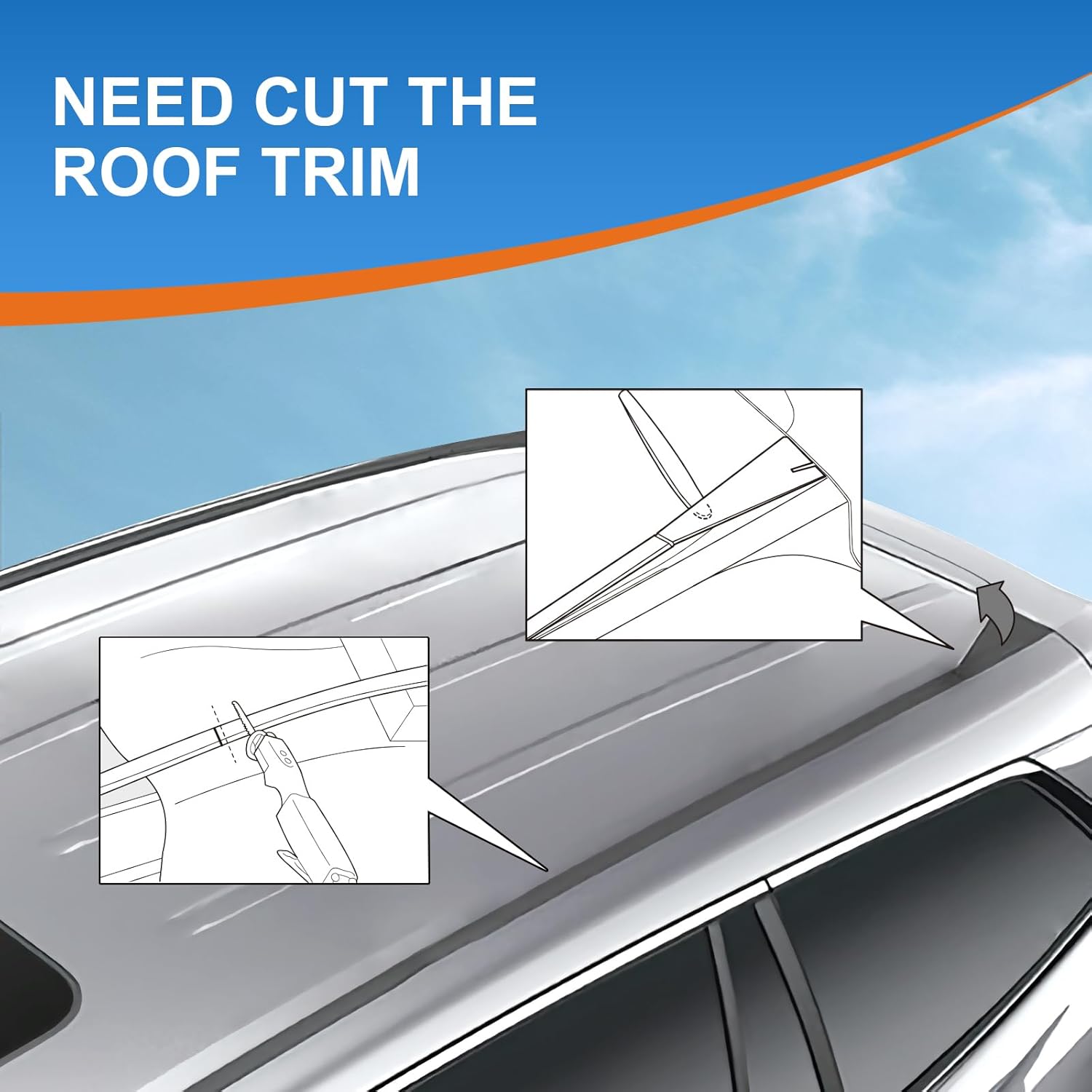 220lbs Roof Rack Cross Bars Compatible with Toyota Tacoma 2005-2023 Double Cab (without Side Rails), Heavy Duty Lockable Rooftop Aluminum Black Crossbar Bike Kayak Car Snowboard Carrier Luggage