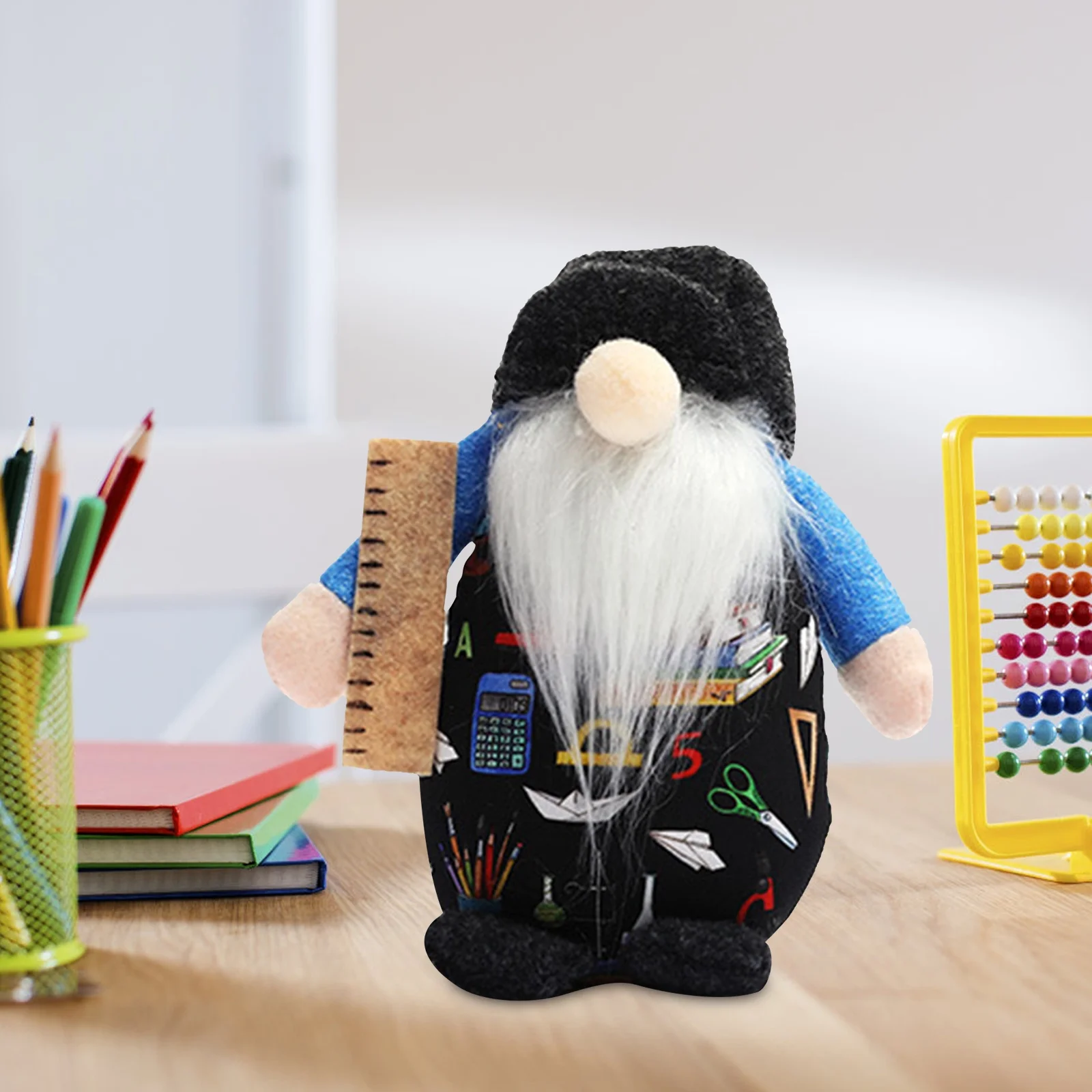 JPLZi School Doll Round Hat Doll College Kindergarten Decorations