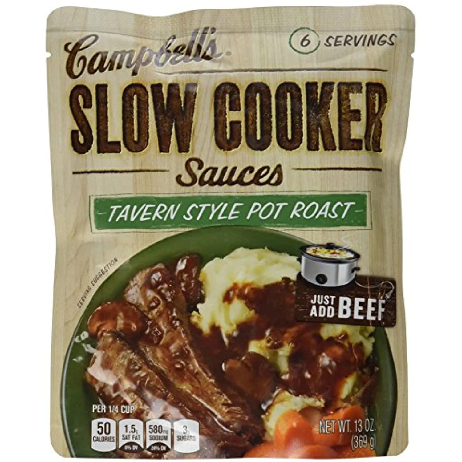Campbell's Slow Cooker, Tavern Style Pot Roast (3 Pack)
