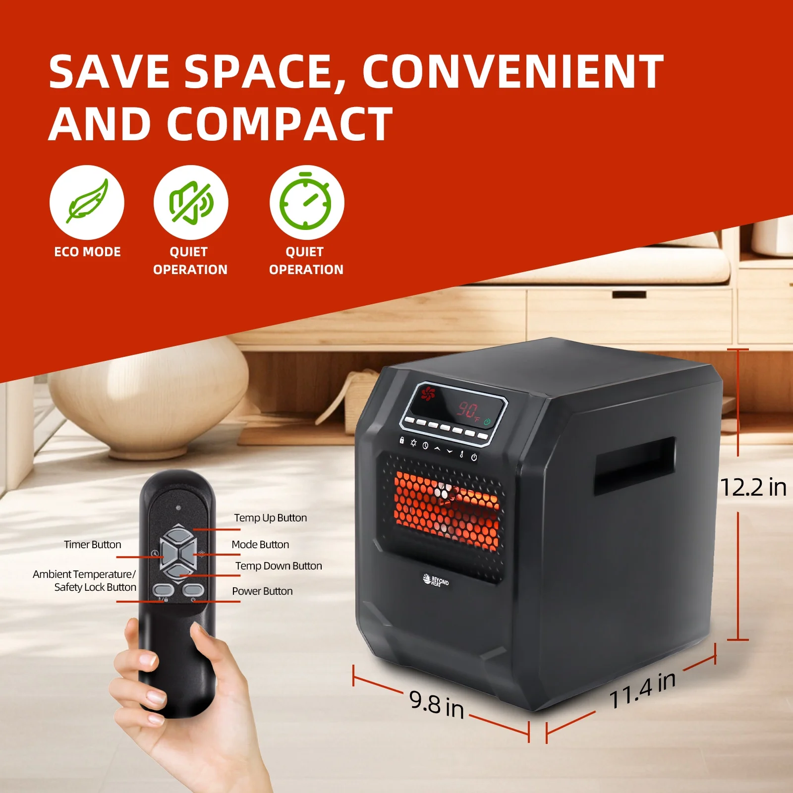 Beyond Heat Infrared Cabinet Heater