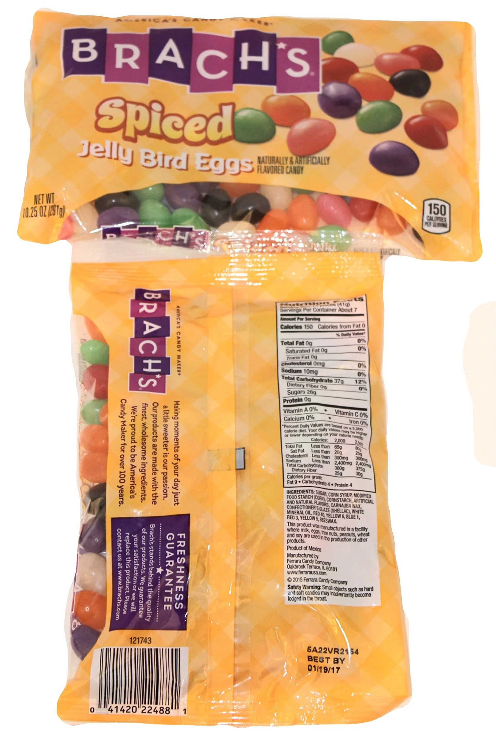 Deliciously Spiced Jelly Bean Bird Eggs - 2 Pack, 9.25 Oz each - Perfect for Easter Treats!