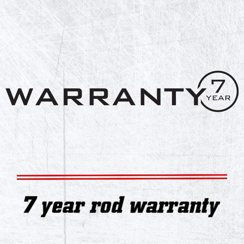 Shakespeare Ugly Stik 7’ Elite Spinning Rod, Two Piece Spinning Rod, 4-10lb Line Rating, Medium Light Rod Power, Medium Fast Action, 1/8-1/2 oz. Lure Rating