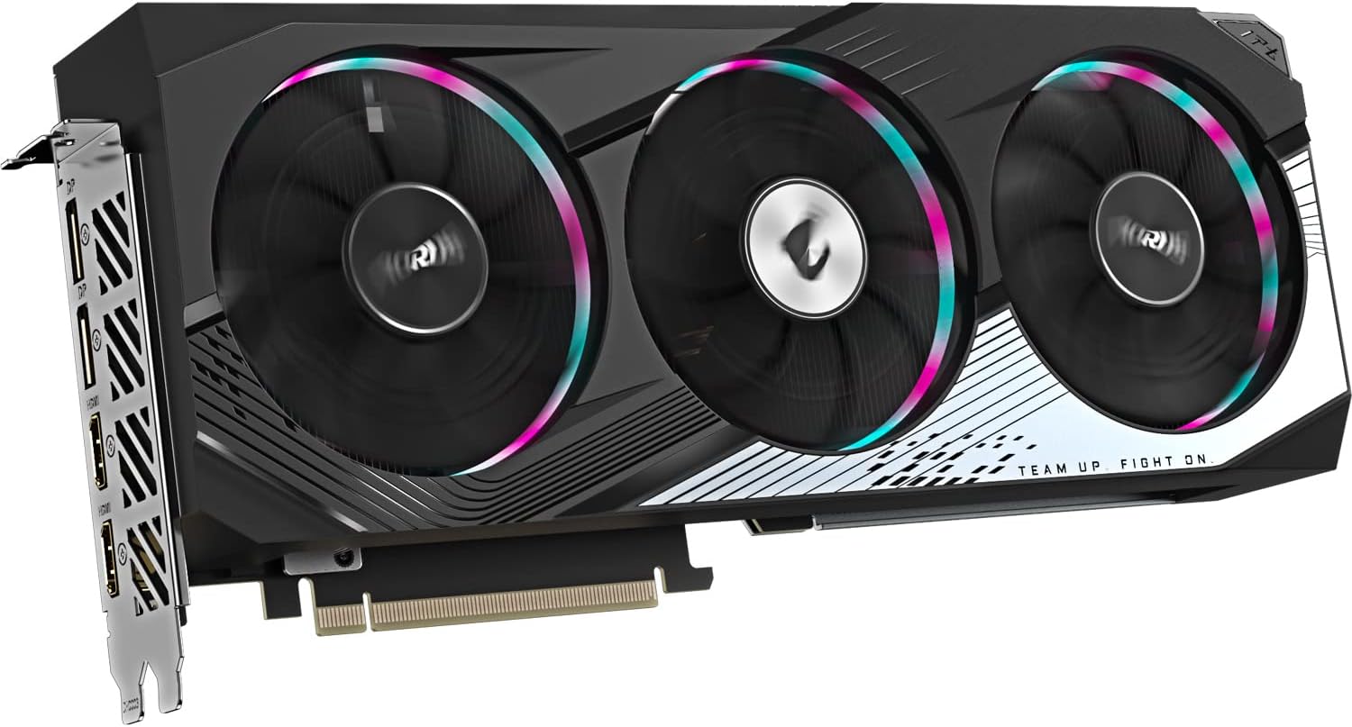 Gigabyte GeForce RTX 4060 TI AORUS ELITE 8GB Graphics Card - 8GB GDDR6 18Gbps 128bit, PCI-E 4.0, 2X DisplayPort 1.4, 2X HDMI 2.1a, NVIDIA DLSS 3, Supports 4K, Ada Lovelace Arch, GV-N406TAORUS E-8GD