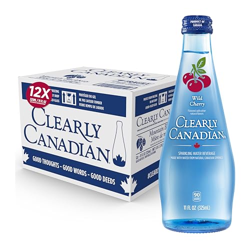 Clearly Canadian Mountain Blackberry Sparkling Water, 11 Fl Oz