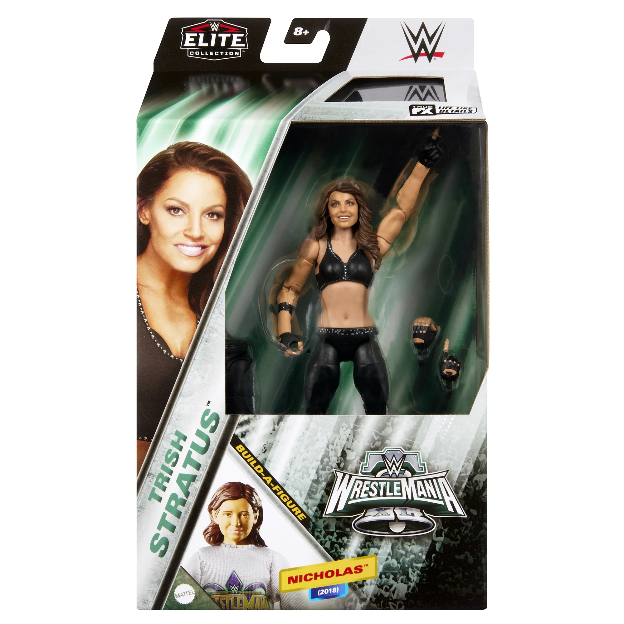 Trish Stratus - WWE Elite WrestleMania 40 Mattel WWE Toy Wrestling Action Figure